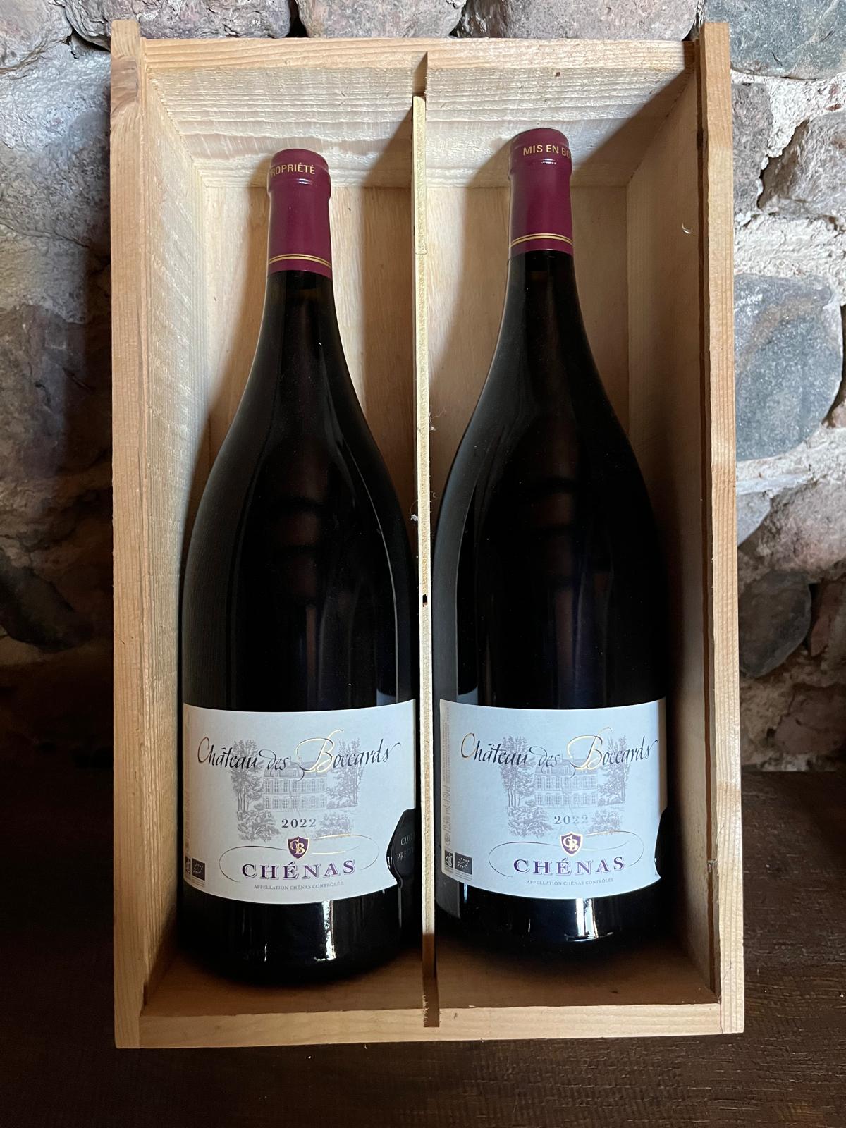 Coffret Bois - 2 magnum - Château des Boccards 2022